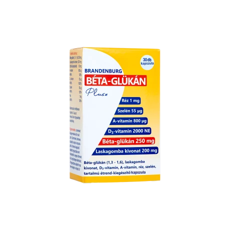 Brandenburg Béta-Glükán plusz kapsz. 30 db