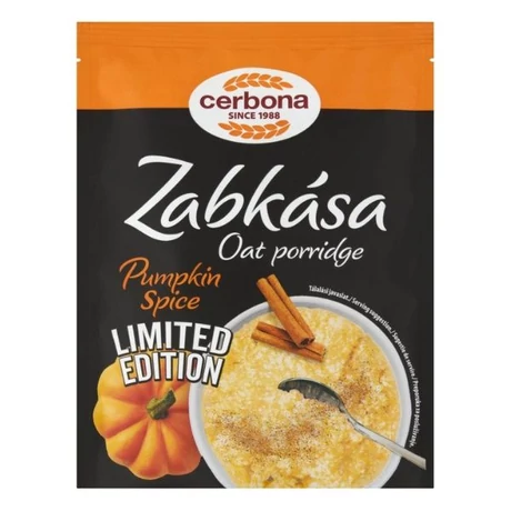 Cerbona zabkása sütőtök-fűszeres 55g