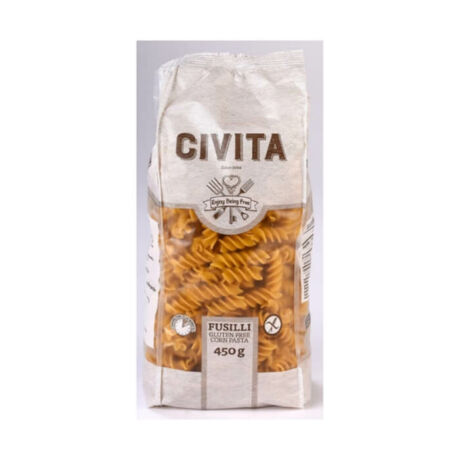 Civita kukoricatészta fusilli 450g