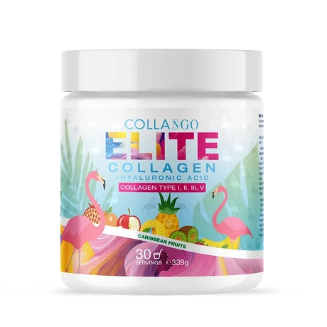 Collango Elite Collagen 339 g. karibi / trópusi gyümölcs mix