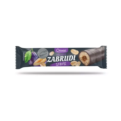 Cornexi zabrudi szilvás töltelékkel töltött zabrúd, kakaós bevonattal 30g