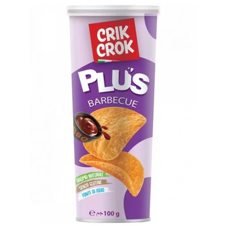 Crik Crok Gluténmentes barbecue chips 100 g