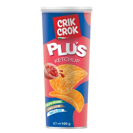 Crik Crok chips 100g ketchup