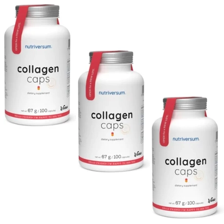 Nutriversum Collagen Caps kollagén kapszula 3x100 db