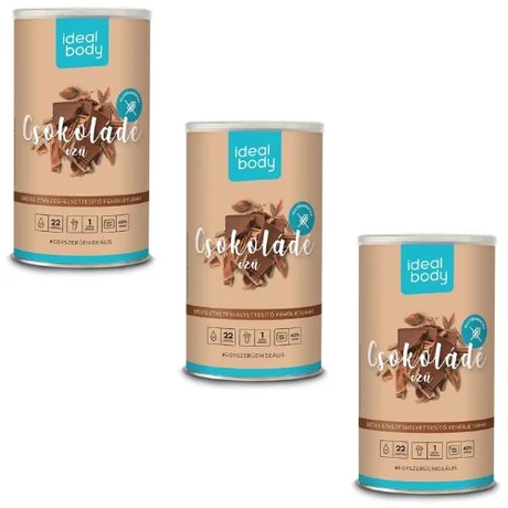 IdealBody diétás fehérje turmixpor CSOKIS 3 x 525G