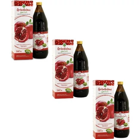 Mannavita Gránátalma lé 100% 3x1000ml