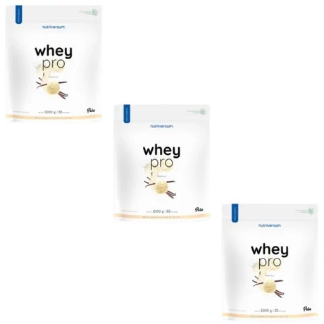 Nutriversum Pure Whey Pro 3x1000g vanília