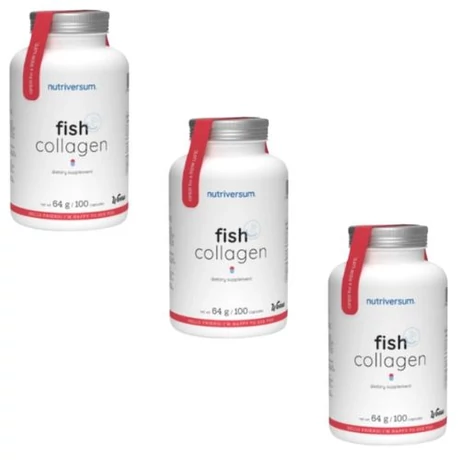 Nutriversum WSHAPE Fish Collagen 3x100 kapszula