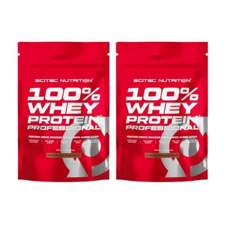 Scitec 100% Whey Protein Professional 2x500g csokoládé