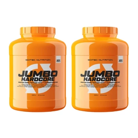 Scitec Jumbo Hardcore grillázs-fehércsokoládé 2x3060g 