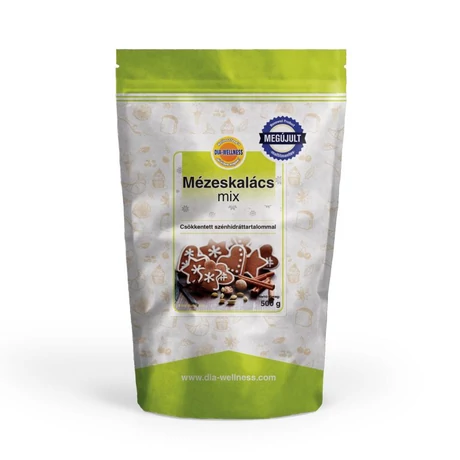 Dia-Wellness Mézeskalács mix 500g (2024.12.06.)