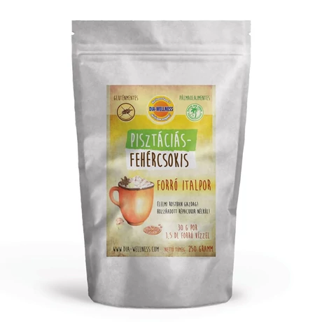 Dia Wellness pisztáciás forróitalpor 250g ( gluténmentes)