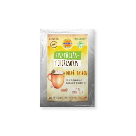Dia-Wellness Gluténmentes Pisztáciás forróitalpor 30g