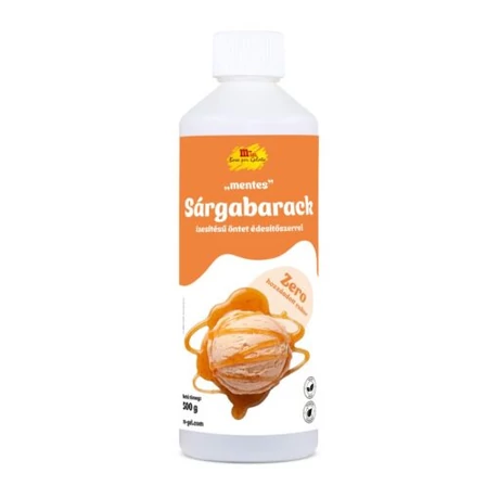 m-GEL „Mentes” sárgabarack öntet zéró hozzáadott cukorral 500 g