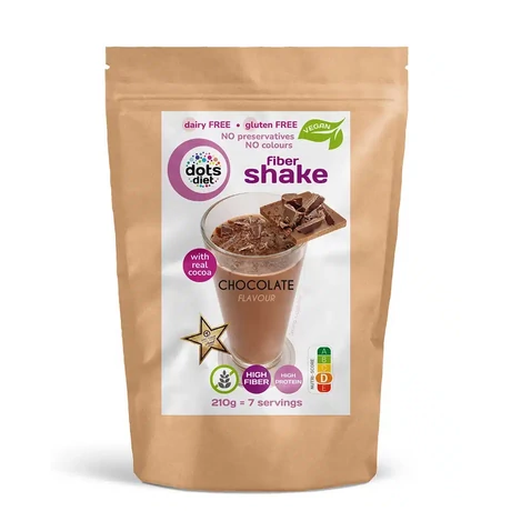 Dots Diet diétás csokoládé rost shake 210g (7 adag)