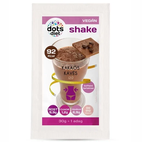 Dots Diet diétás kakaós-kávés ízű shake 30g