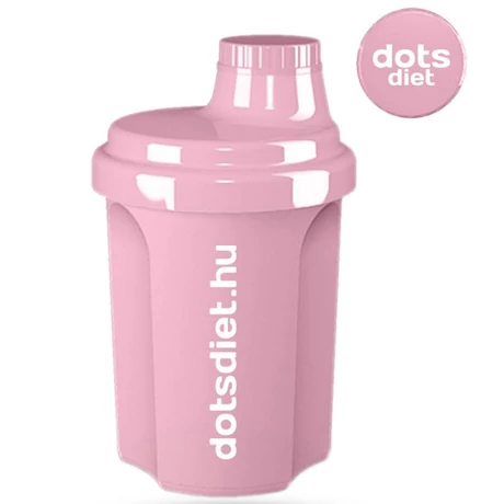 Dots Diet mini shaker rózsaszín 300ml