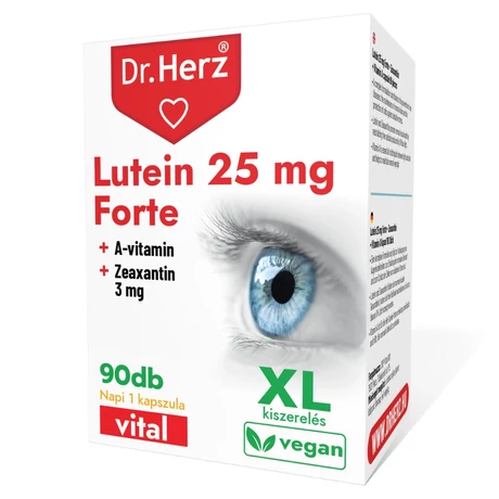 Dr. Herz Lutein 25 mg Forte kapszula XL 90 kapsz