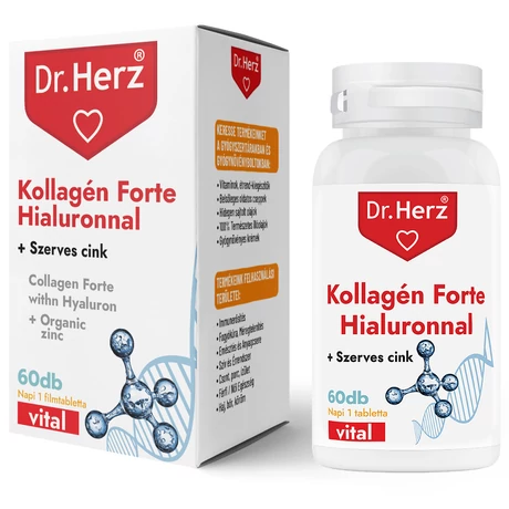 DR Herz Kollagén Forte Hialuronnal 60 db tabletta 