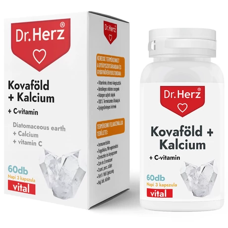 DR Herz Kovaföld+Ca+C 60 db kapszula