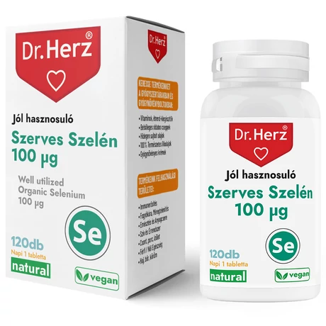 DR Herz Szerves Szelén 100 µg 120 db tabletta