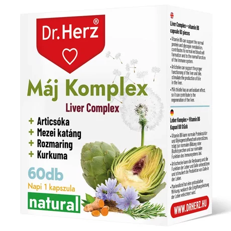 DR Herz Máj Komplex 60 db kapszula