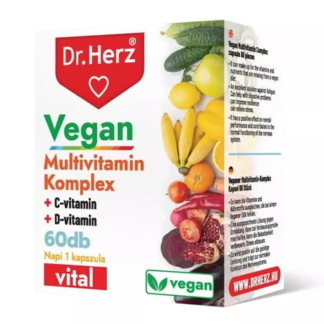 DR Herz Vegan Multivitamin komplex 60 db kapszula