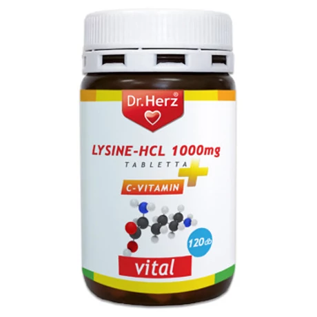 DR Herz Lysine-HCL 1000mg tabletta 120db