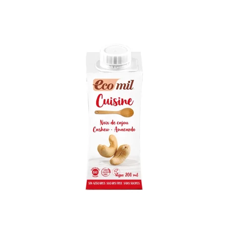 Ecomil bio kesudió főzőkrém cukormentes 200ml