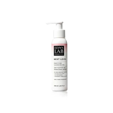 Elyn's Lab Cosmetics Next Level Anti-Blemish arctisztító gél 3% MSM-mel és 1% szalicilsavval 100ml