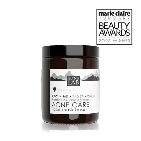 Elyn's Lab Cosmetics Acne Care agyagmaszk 3% PAD + 96% Kaolin + 1% Cink 80g