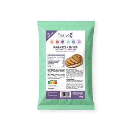 Fibriya Parasztkenyér - Low carb keto rostmix 200g