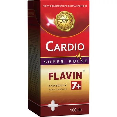 Cardio Flavin 7+ Super Pulse kapszula 100db