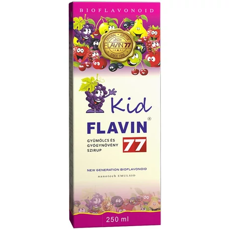 Flavin77 Omega Kid szirup 250ml (pink)