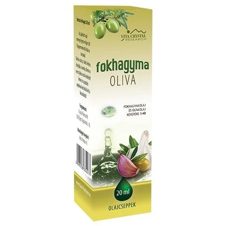 Fokhagyma olajcsepp - oliva 20ml
