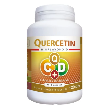 Quercetin C+D vitamin Echinacea 120 kapszula