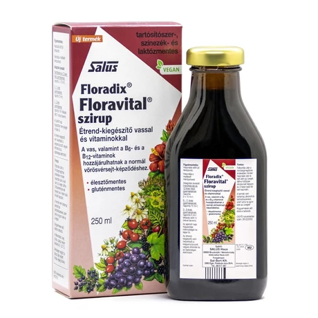 Floradix Floravital szirup 250 ml