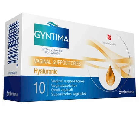 Gyntima hüvelykúp Hyaluronic 10x