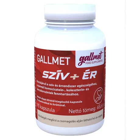 GALLMET-SZÍV+ÉR 90 kapszula