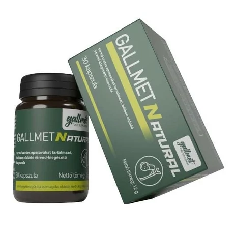 GALLMET-NATURAL 30 kapszula