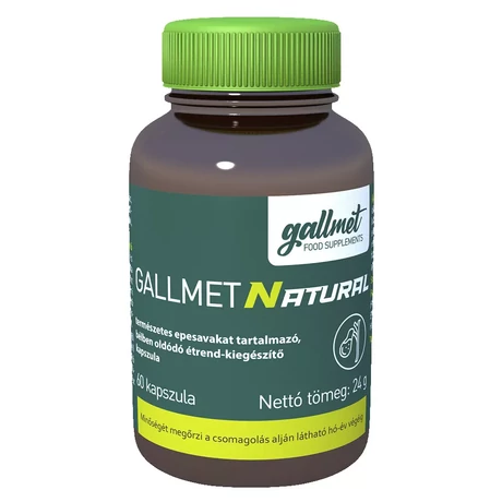GALLMET-NATURAL 60 kapszula