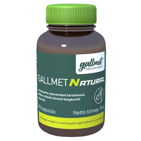 GALLMET-NATURAL 90 kapszula