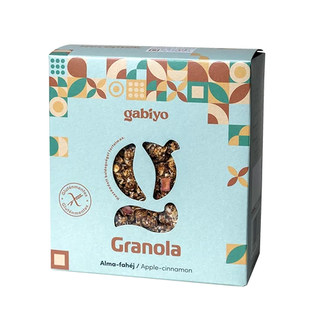 Gabiyo gluténmentes Granola Alma-fahéj 275g