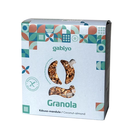 Gabiyo gluténmentes Granola Kókusz-mandula 275g