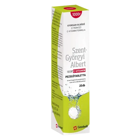 Szent-Györgyi Albert 1000 mg C-vitamin pezsgőtabletta 20x