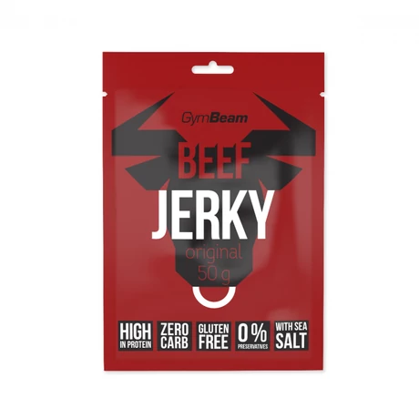 GymBeam Beef Jerky 50g eredeti