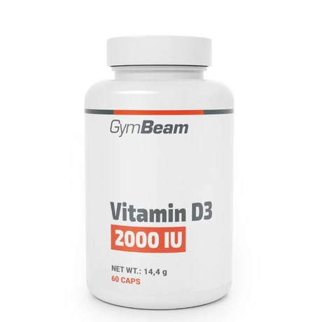 GymBeam D3-vitamin 2000 IU 60 kapsz.