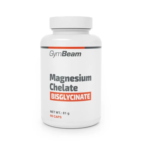 GymBeam Magnézium-kelát (biszglicinát) 90 kapszula