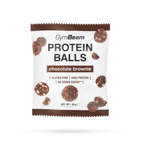GymBeam Protein Balls 45 g csokoládé-brownie