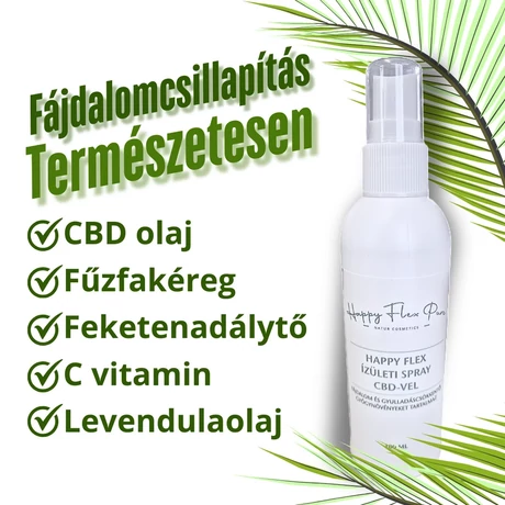 Happy Flex Kollagénes ízületi spray CBD-vel 100 ml
